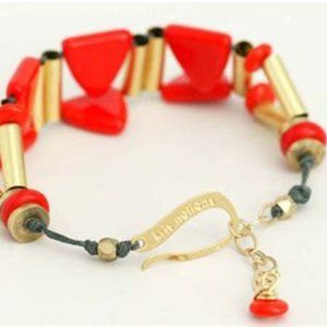 Kris Nations Nob Hill Red-Orange Bracelet